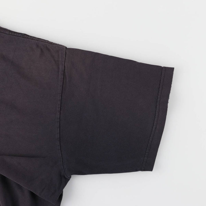 00'S Harley-Davidson Motorcycle Bike T-shirt Made in USA Men's XL cotton black type Vintage Second Hand