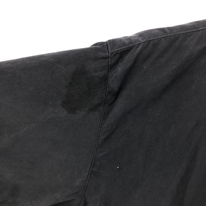 Tommy Bahama short sleeve open collar silk shirt, box shirt, men's size L silk black type Vintage Second Hand