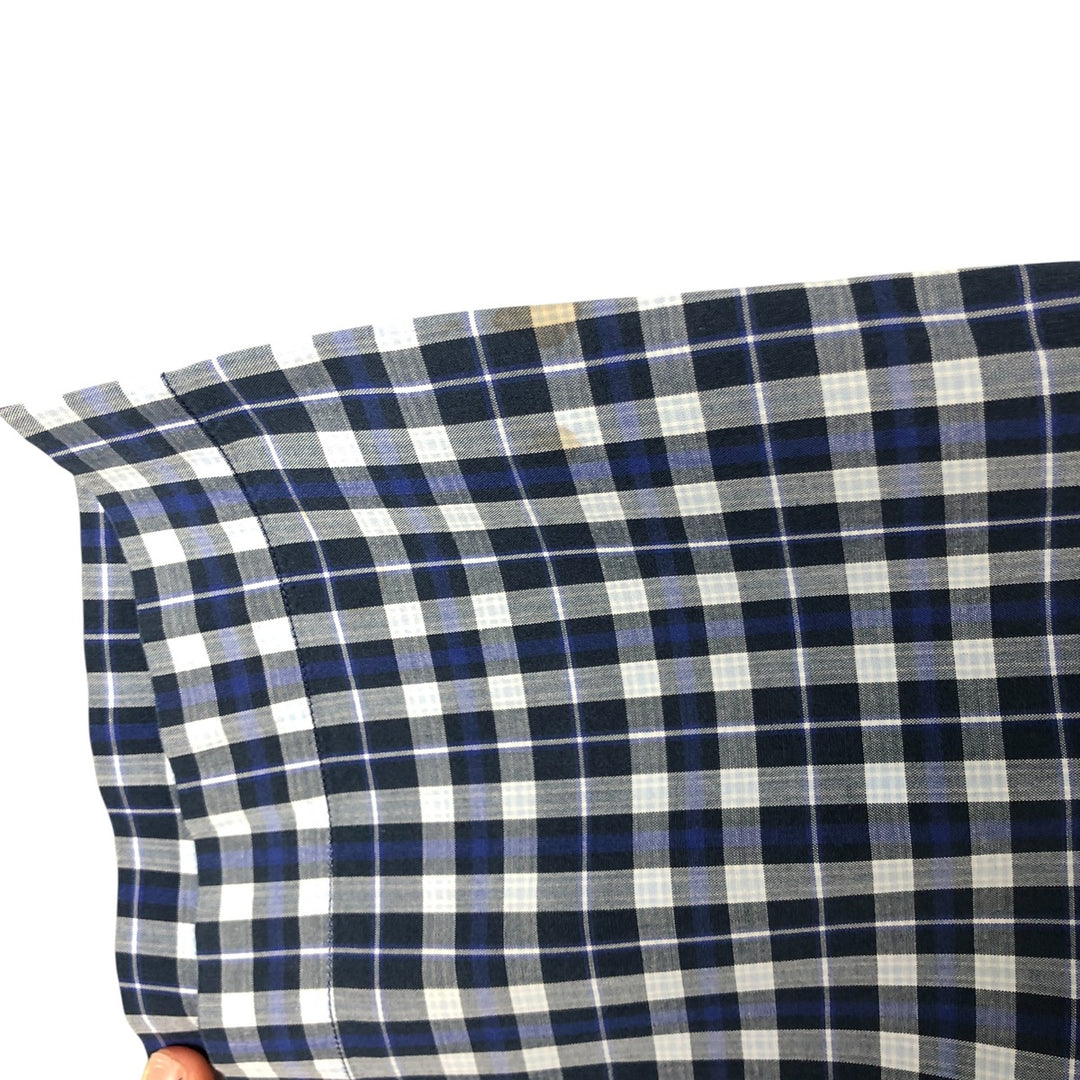 Ralph Lauren BLAKE short sleeve button down check shirt men's XL size cotton blue type Vintage Second Hand