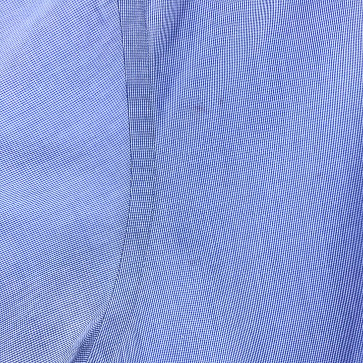 Ralph Lauren BLAKE short sleeve button down check shirt, men's size L cotton Blue type light blue Vintage Second Hand