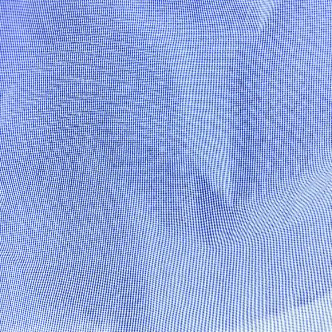 Ralph Lauren BLAKE short sleeve button down check shirt, men's size L cotton Blue type light blue Vintage Second Hand