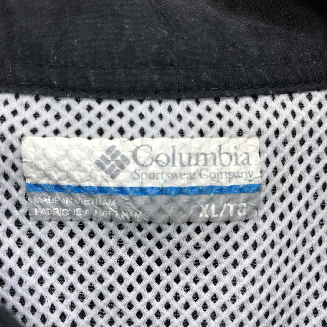Columbia OMNI-SHIELD Short Sleeve Fishing Shirt, Men's XL unclear black type Vintage Second Hand