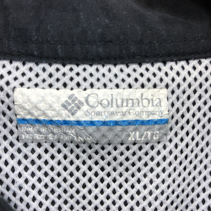 Columbia OMNI-SHIELD Short Sleeve Fishing Shirt, Men's XL unclear black type Vintage Second Hand
