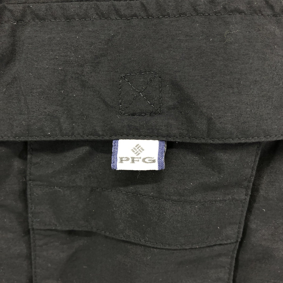 Columbia OMNI-SHIELD Short Sleeve Fishing Shirt, Men's XL unclear black type Vintage Second Hand