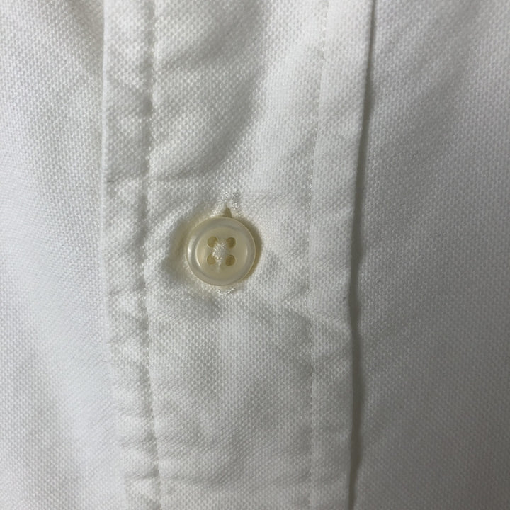 Ralph Lauren Custom Fit Long Sleeve Button Down Shirt Men's XXL cotton white type Vintage Second Hand