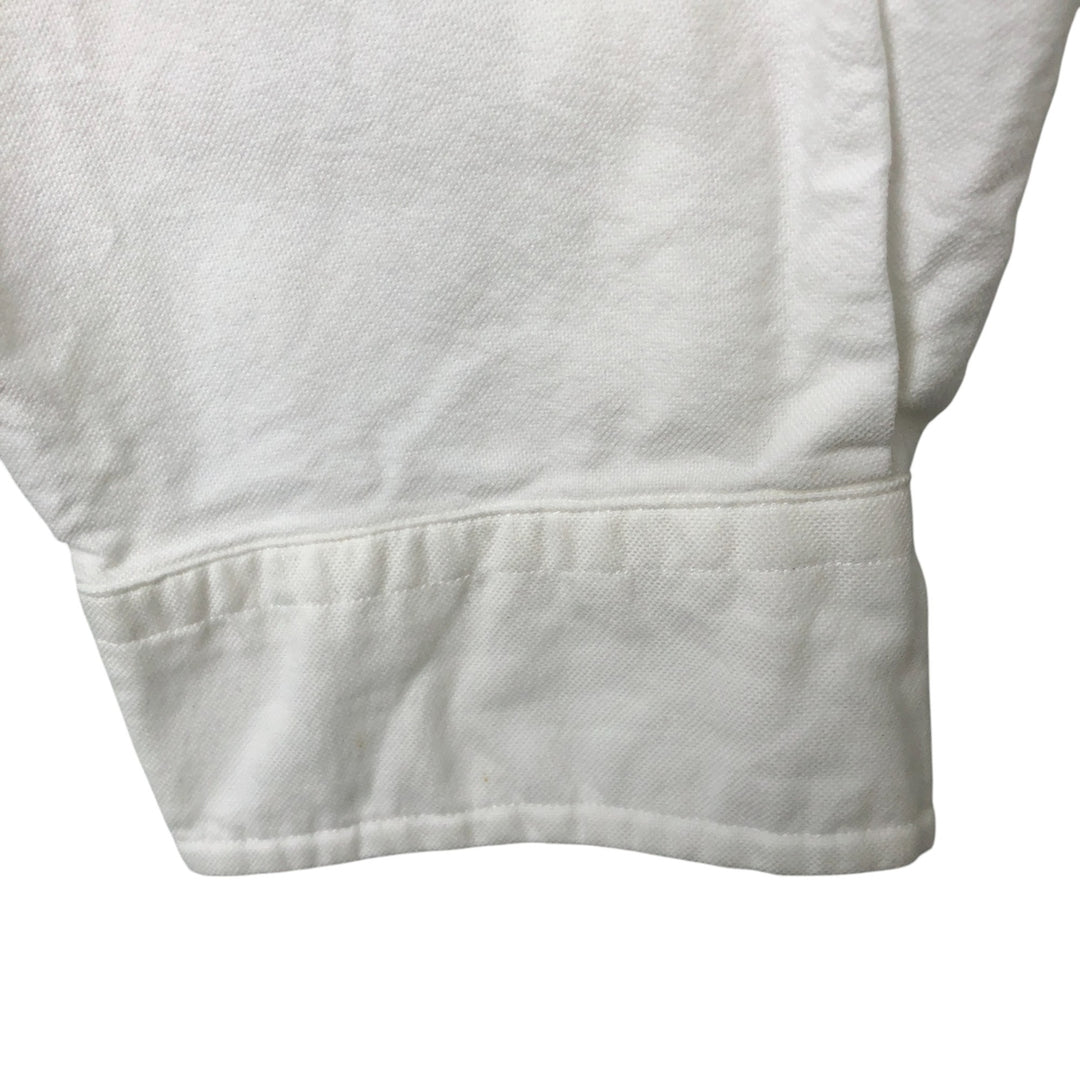 Ralph Lauren Custom Fit Long Sleeve Button Down Shirt Men's XXL cotton white type Vintage Second Hand