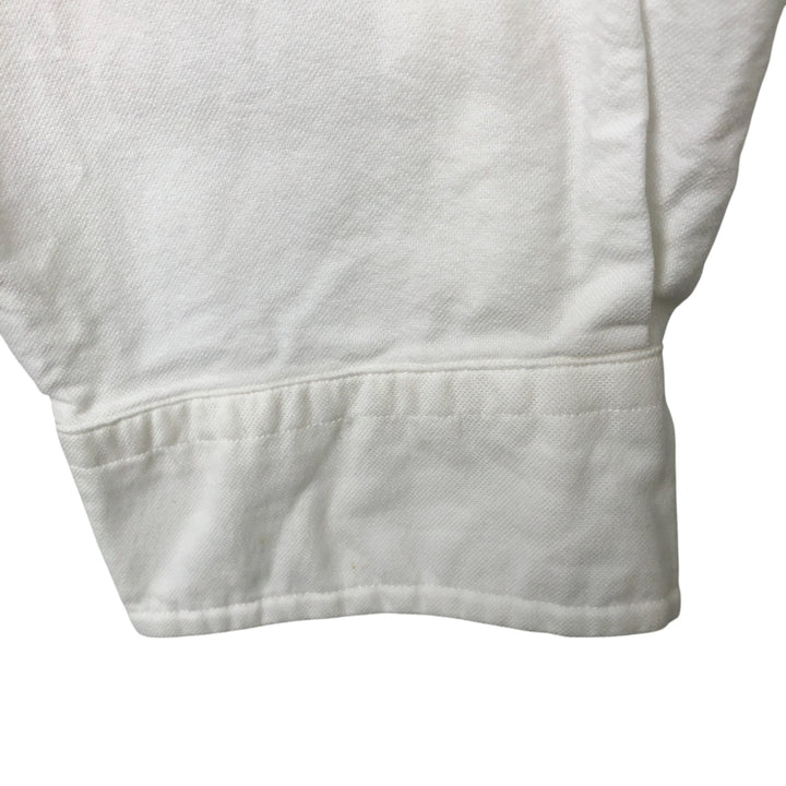 Ralph Lauren Custom Fit Long Sleeve Button Down Shirt Men's XXL cotton white type Vintage Second Hand