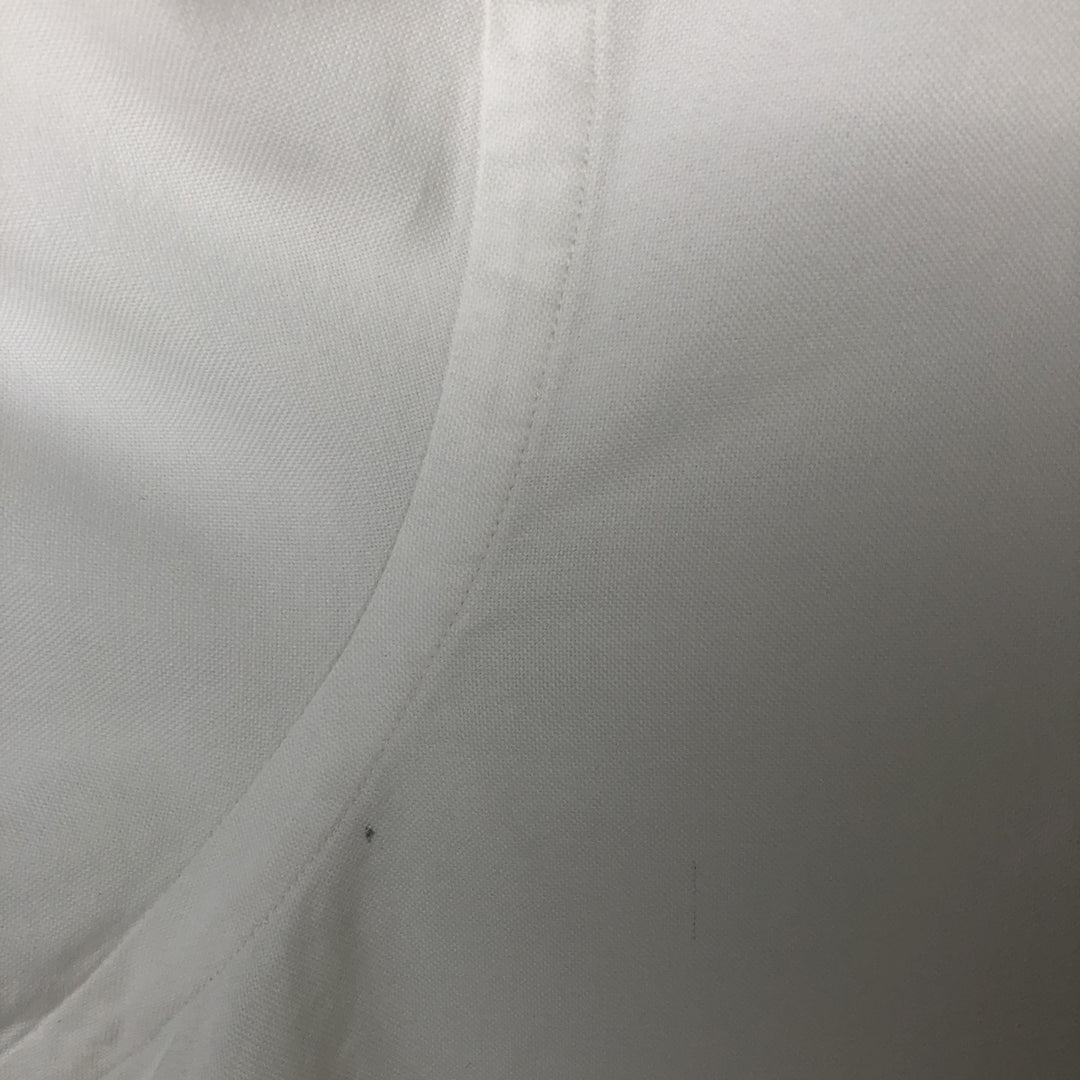 Ralph Lauren long sleeve button down shirt, men's size M cotton white type Vintage Second Hand