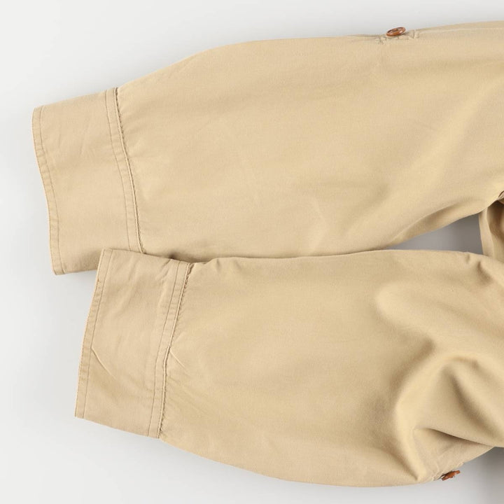 Ralph Lauren POLO RALPH LAUREN Long Sleeve Shirt Dress Women's Size L cotton Beige type Vintage Second Hand