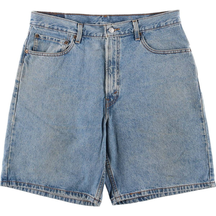 Levi's 550 Relaxed Fit Denim Shorts, Men's, W35 equivalent cotton blue type Vintage Second Hand