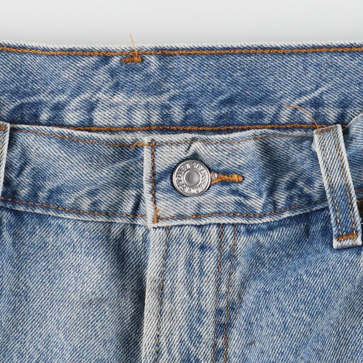 Levi's 550 Relaxed Fit Denim Shorts, Men's, W35 equivalent cotton blue type Vintage Second Hand