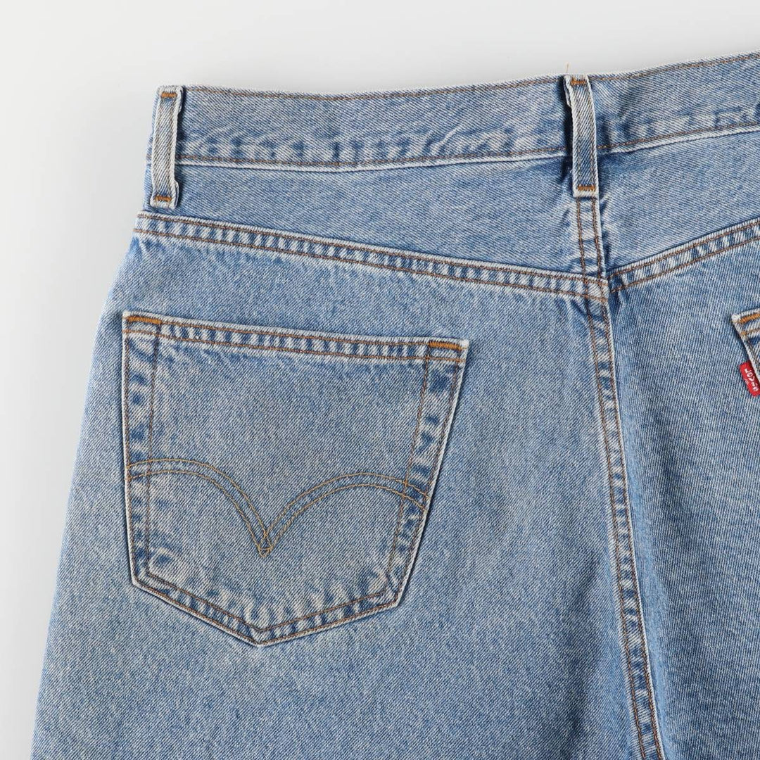 Levi's 550 Relaxed Fit Denim Shorts, Men's, W35 equivalent cotton blue type Vintage Second Hand
