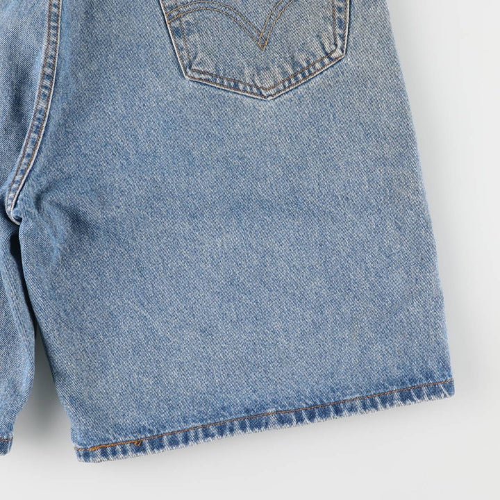 Levi's 550 Relaxed Fit Denim Shorts, Men's, W35 equivalent cotton blue type Vintage Second Hand