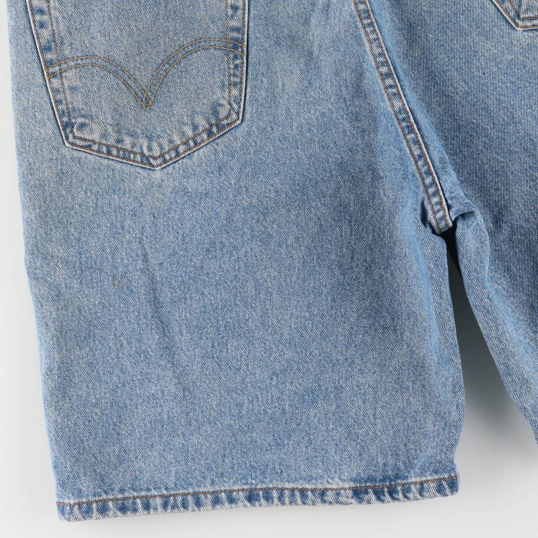 Levi's 550 Relaxed Fit Denim Shorts, Men's, W35 equivalent cotton blue type Vintage Second Hand