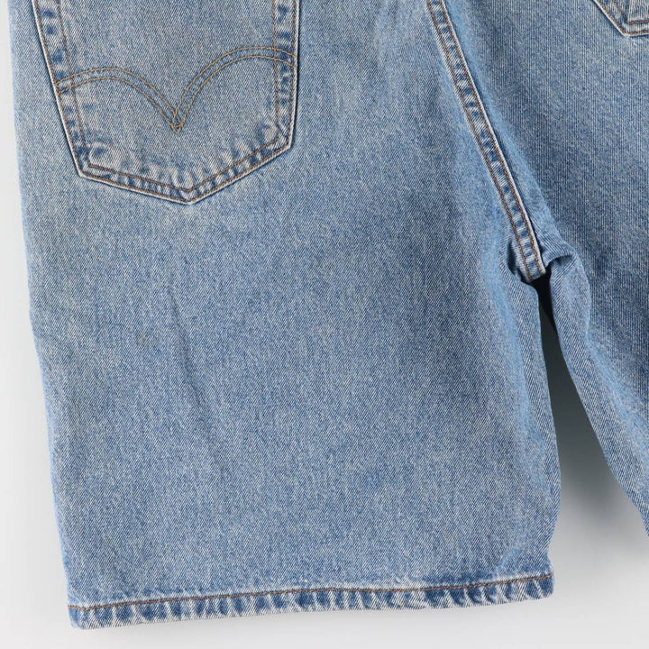 Levi's 550 Relaxed Fit Denim Shorts, Men's, W35 equivalent cotton blue type Vintage Second Hand