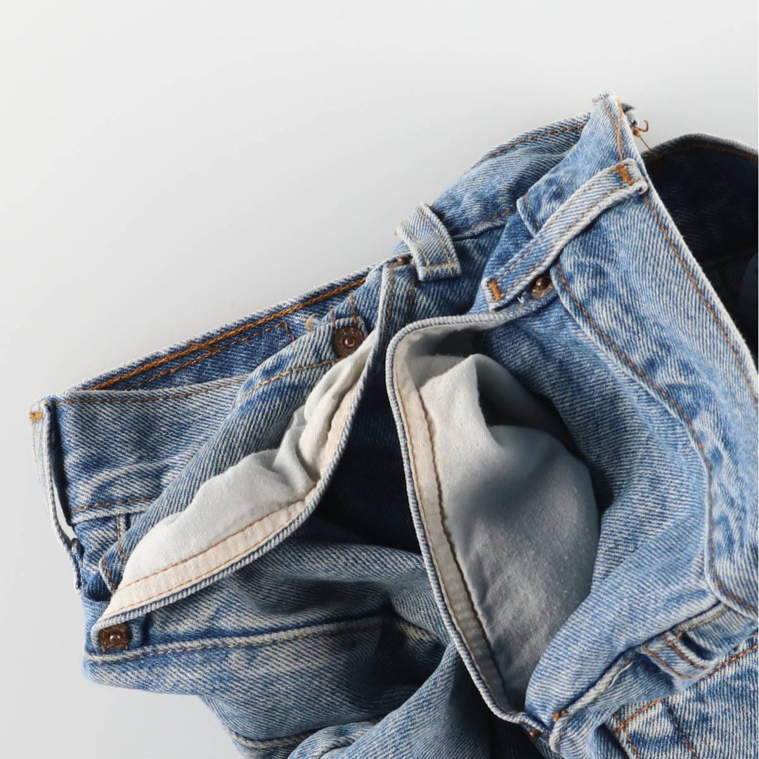 Levi's 550 Relaxed Fit Denim Shorts, Men's, W35 equivalent cotton blue type Vintage Second Hand