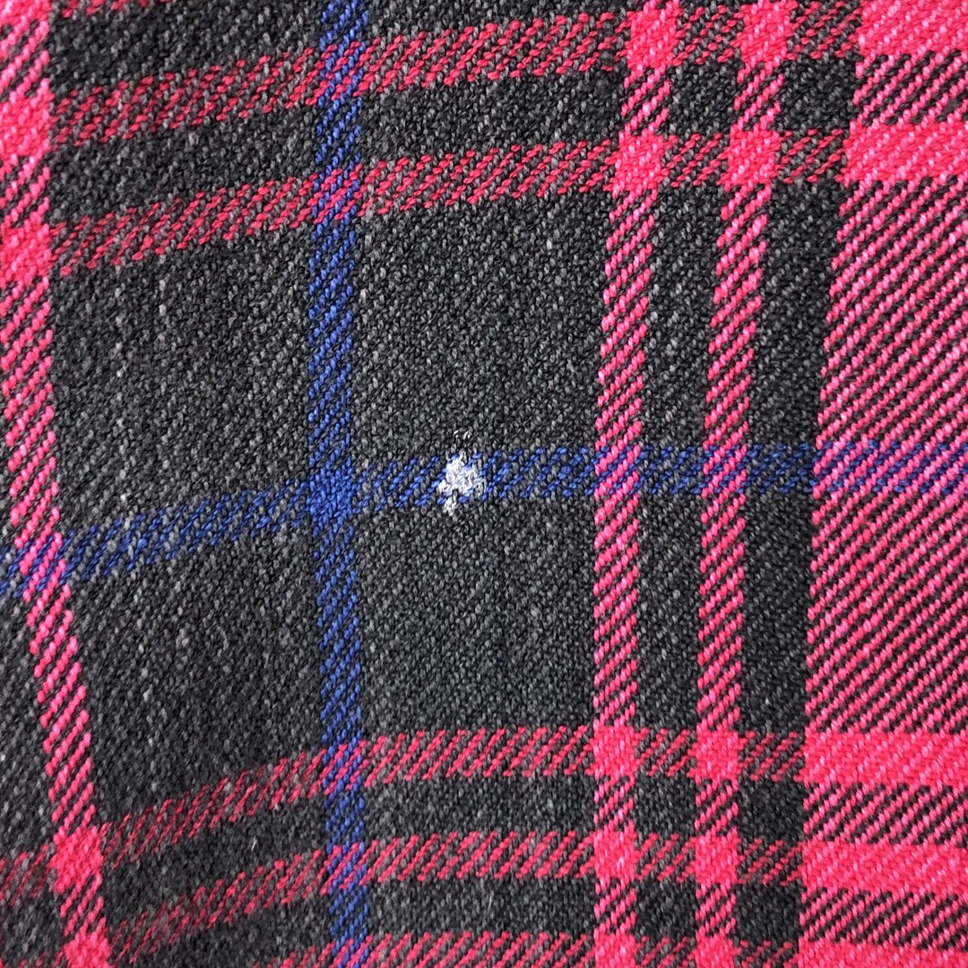 90'S GAP Old Gap Madras Check Long Sleeve Flannel Check Shirt, Men's XL, Vintage unclear pink type Vintage Second Hand