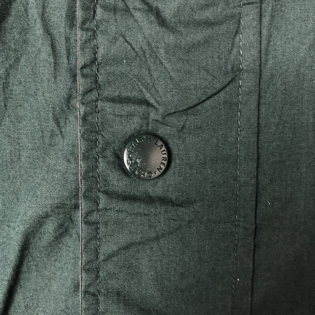 90'S Ralph Lauren CHAPS Anorak Parka Made in Russia Men's M Size Vintage polyester green type Vintage Second Hand