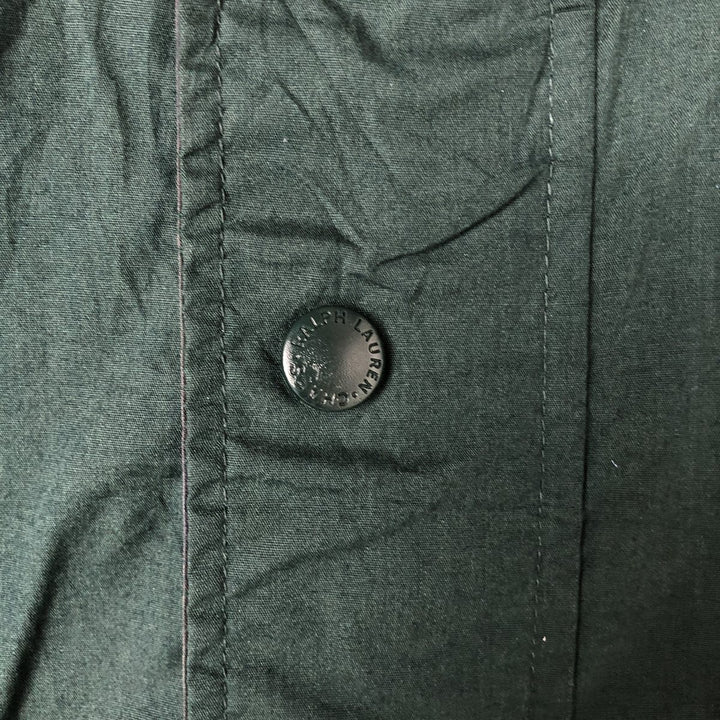 90'S Ralph Lauren CHAPS Anorak Parka Made in Russia Men's M Size Vintage polyester green type Vintage Second Hand