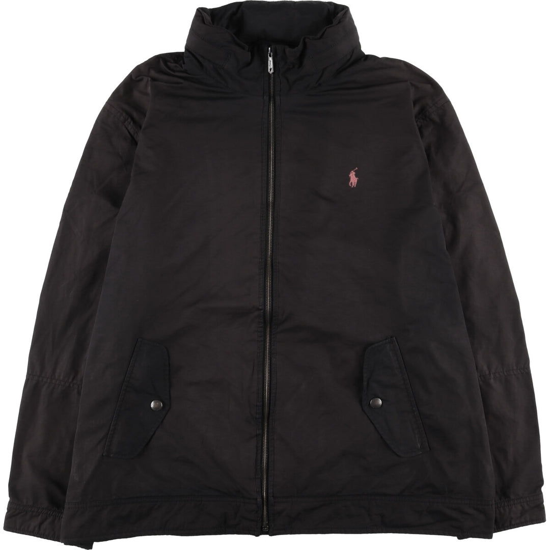 Ralph Lauren POLO by Ralph Lauren windbreaker, men's XL size polyester black type Vintage Second Hand