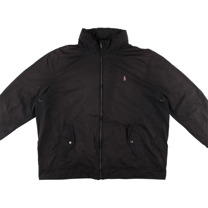 Ralph Lauren POLO by Ralph Lauren windbreaker, men's XL size polyester black type Vintage Second Hand