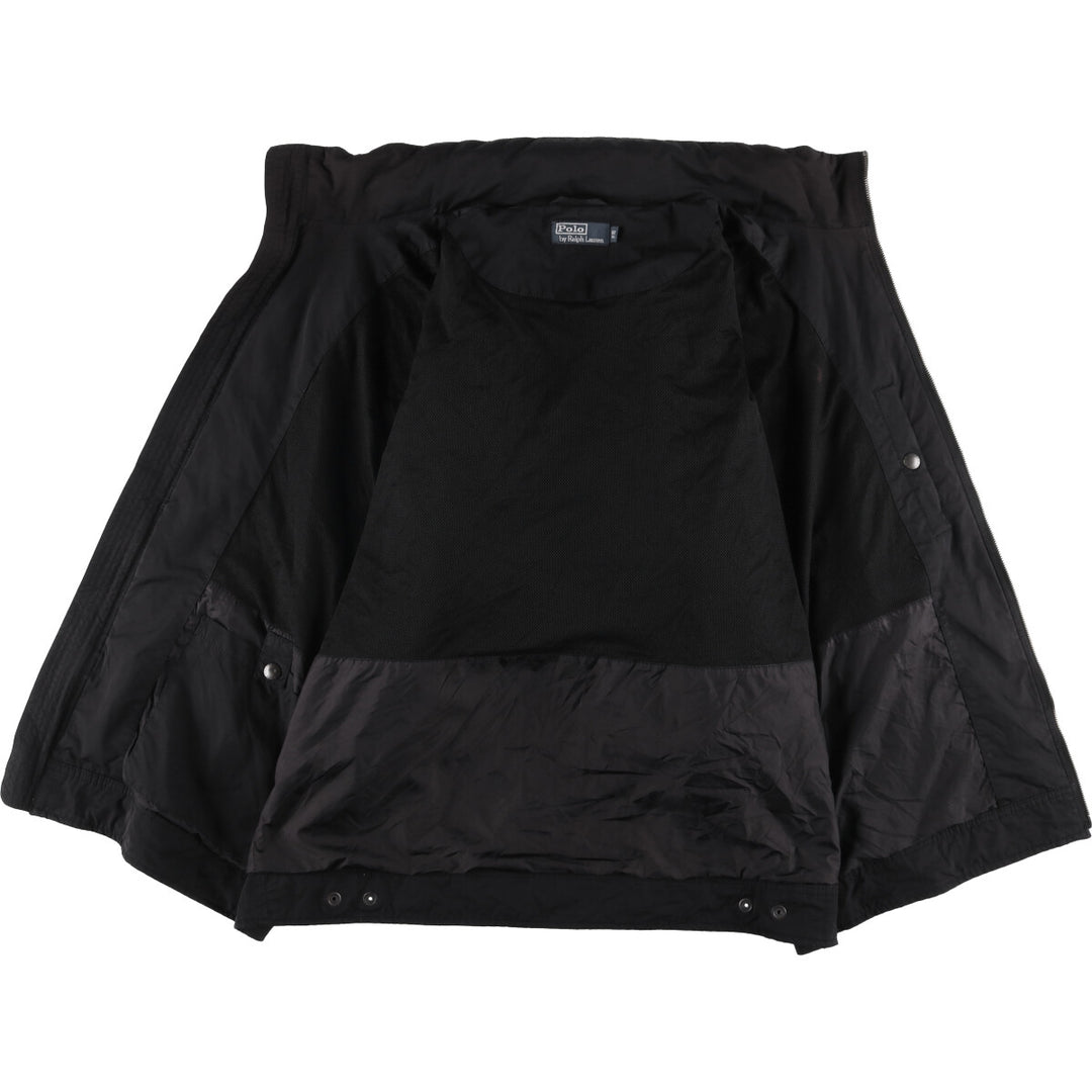Ralph Lauren POLO by Ralph Lauren windbreaker, men's XL size polyester black type Vintage Second Hand