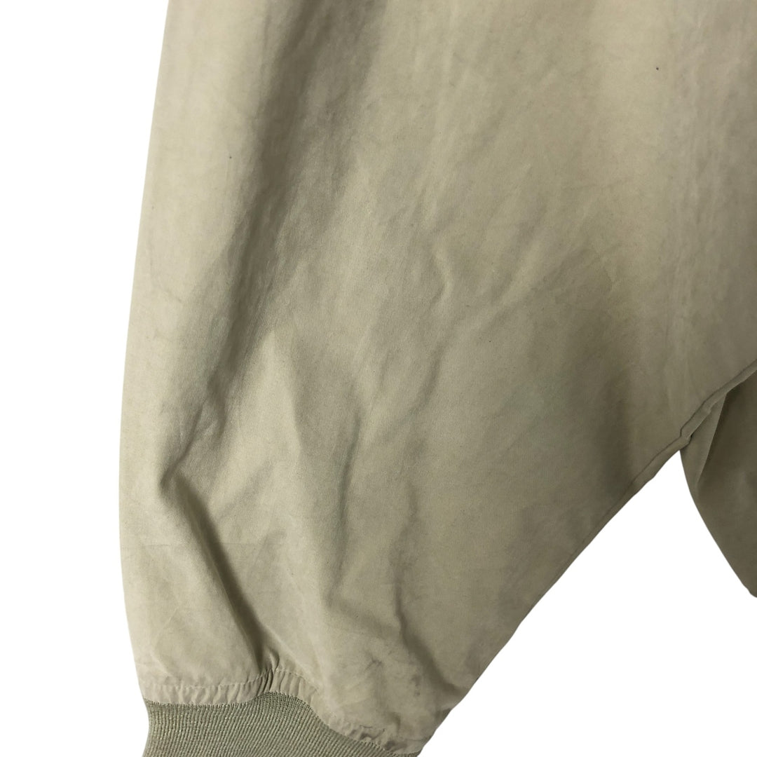 90'S NAUTICA Windbreaker Men's XL Vintage polyester Khaki type beige Vintage Second Hand