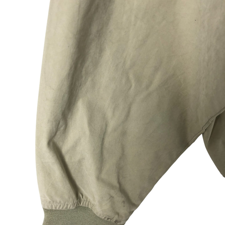 90'S NAUTICA Windbreaker Men's XL Vintage polyester Khaki type beige Vintage Second Hand