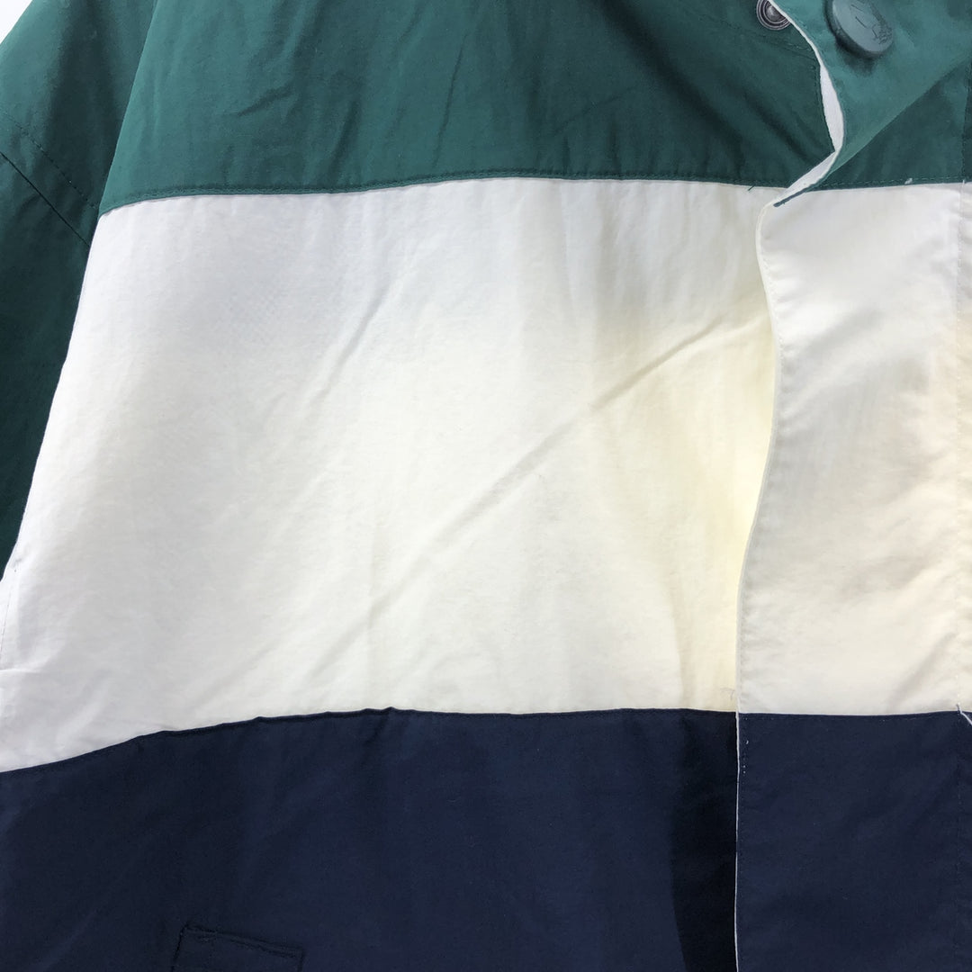 90'S Nautica sailing jacket, men's size L, vintage Nylon Green type dark green Vintage Second Hand