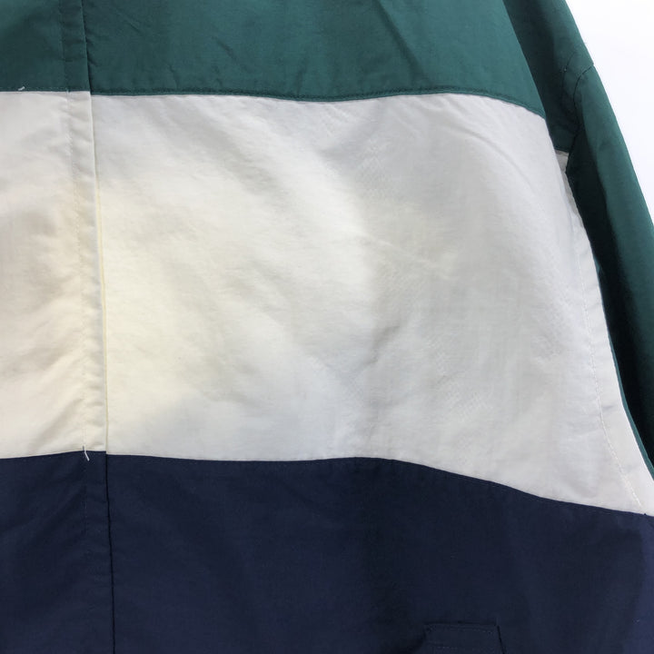 90'S Nautica sailing jacket, men's size L, vintage Nylon Green type dark green Vintage Second Hand