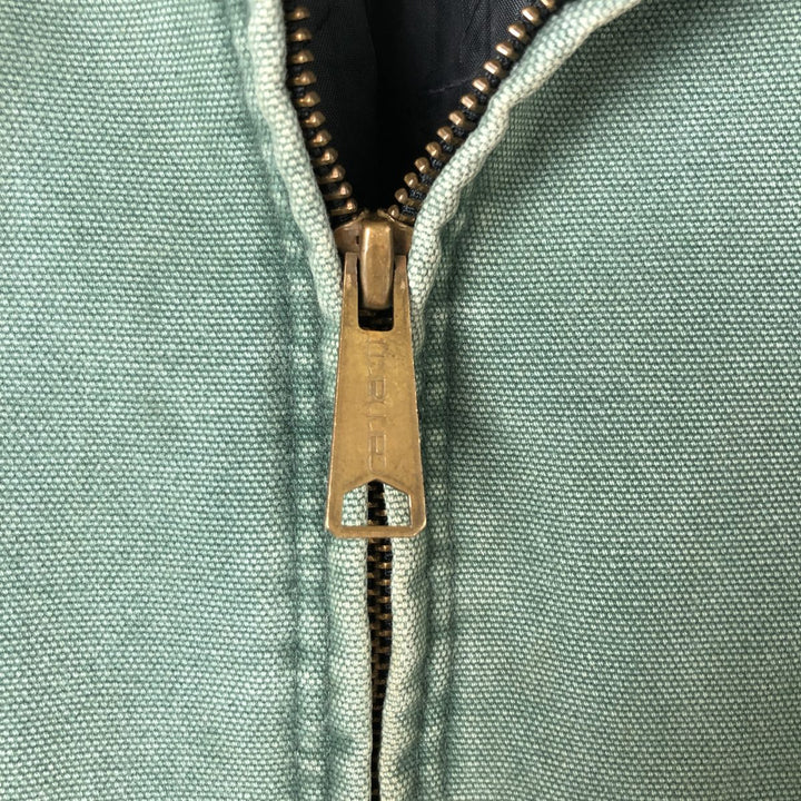 80s-90'S Carhartt Active Jacket Duck Full Zip Parka Made in USA Men's XL Vintage cotton Khaki type Vintage Second Hand