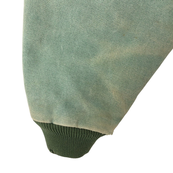 80s-90'S Carhartt Active Jacket Duck Full Zip Parka Made in USA Men's XL Vintage cotton Khaki type Vintage Second Hand