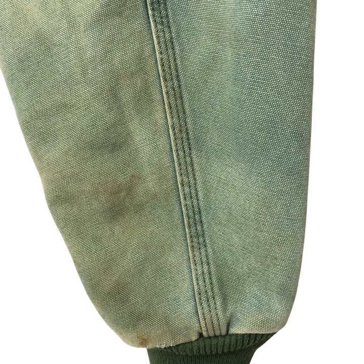 80s-90'S Carhartt Active Jacket Duck Full Zip Parka Made in USA Men's XL Vintage cotton Khaki type Vintage Second Hand