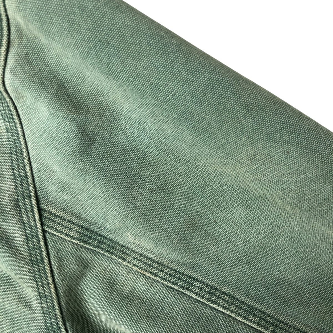 80s-90'S Carhartt Active Jacket Duck Full Zip Parka Made in USA Men's XL Vintage cotton Khaki type Vintage Second Hand