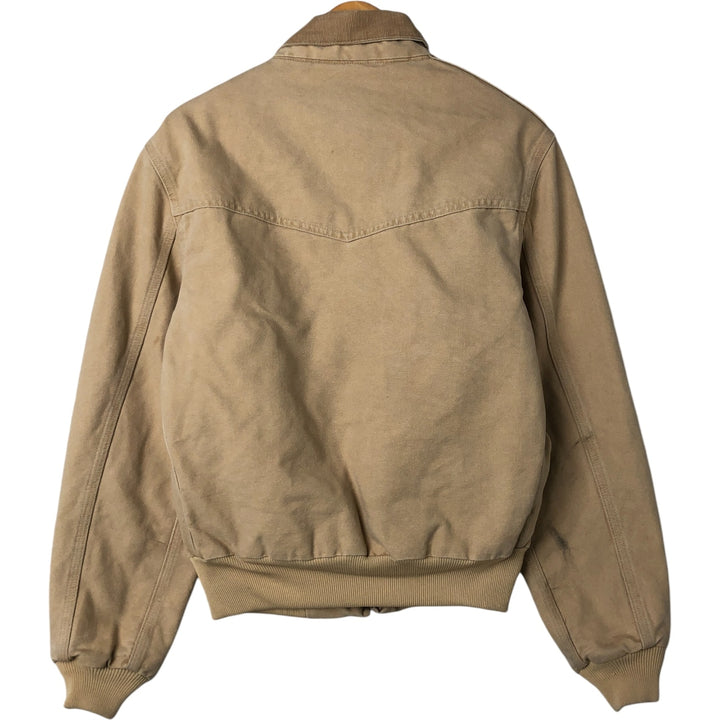 00'S Carhartt Santa Fe Jacket Duck Work Blouson Men's S size cotton Beige type Vintage Second Hand