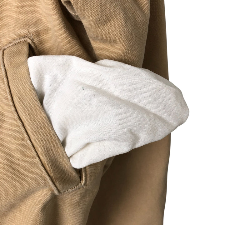 00'S Carhartt Santa Fe Jacket Duck Work Blouson Men's S size cotton Beige type Vintage Second Hand