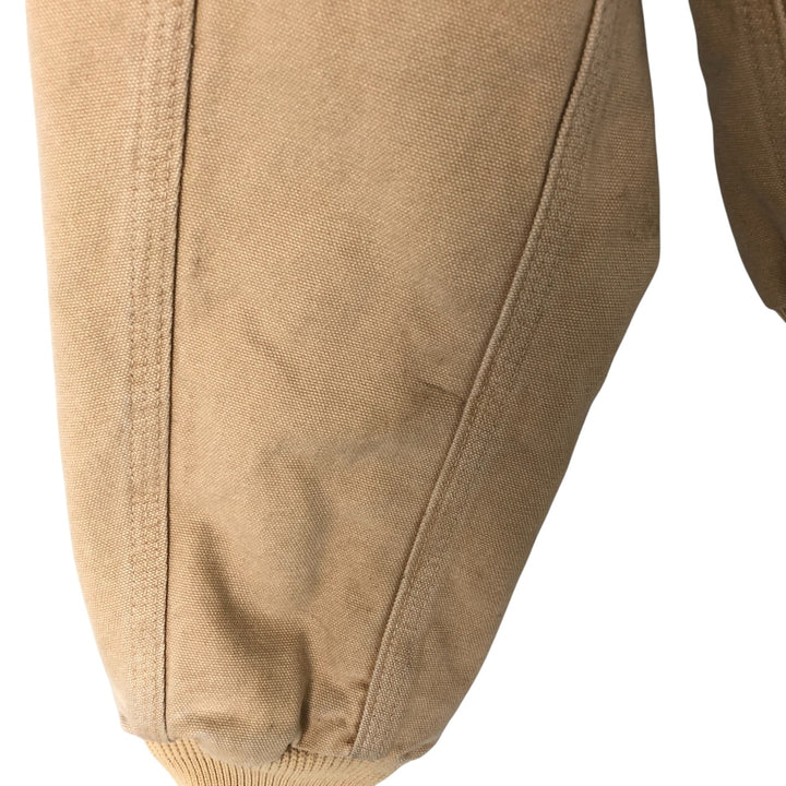 00'S Carhartt Santa Fe Jacket Duck Work Blouson Men's S size cotton Beige type Vintage Second Hand