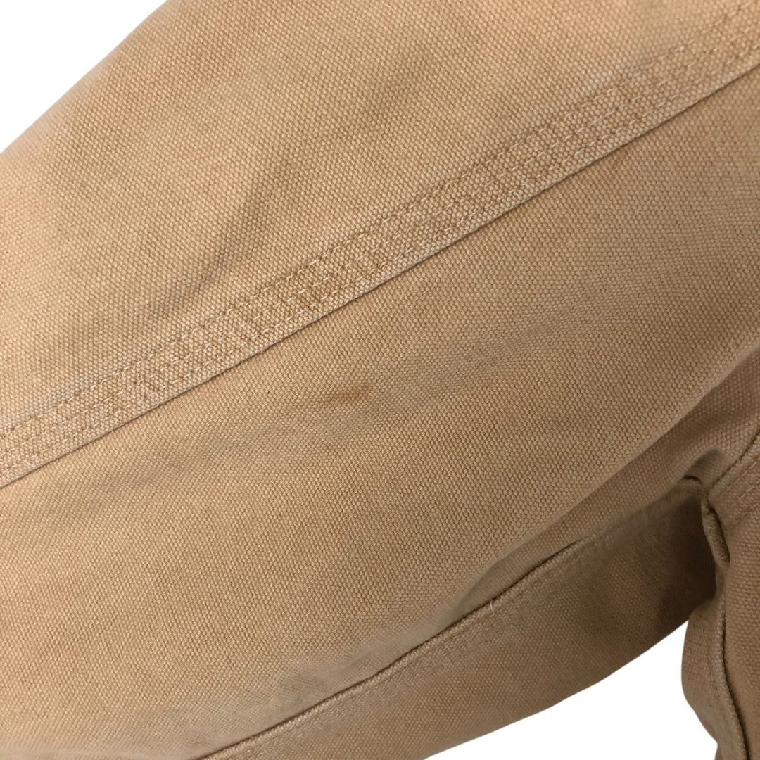 00'S Carhartt Santa Fe Jacket Duck Work Blouson Men's S size cotton Beige type Vintage Second Hand
