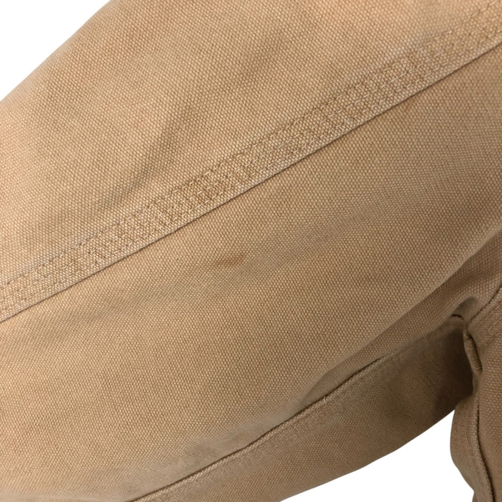 00'S Carhartt Santa Fe Jacket Duck Work Blouson Men's S size cotton Beige type Vintage Second Hand