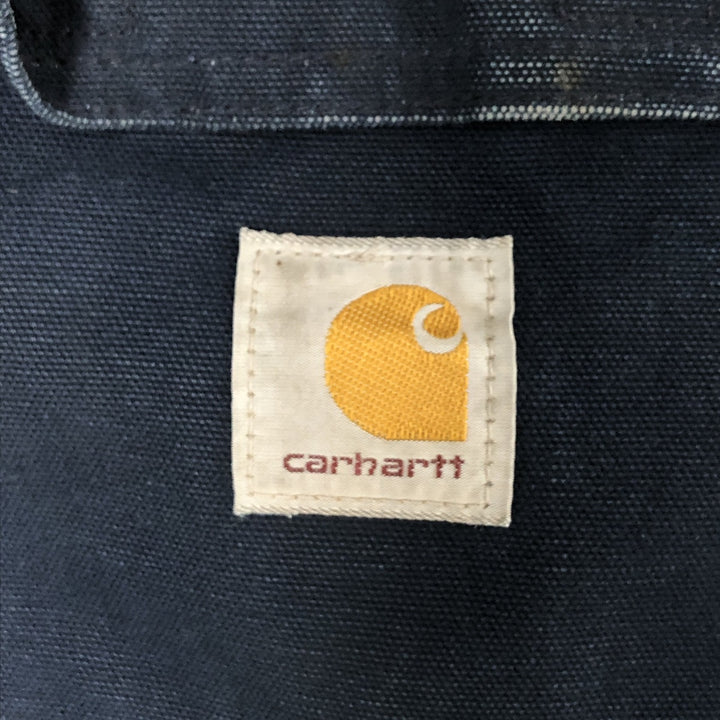 Carhartt Traditional Coat Duck Work Jacket Men's M cotton navy blue type Vintage Second Hand