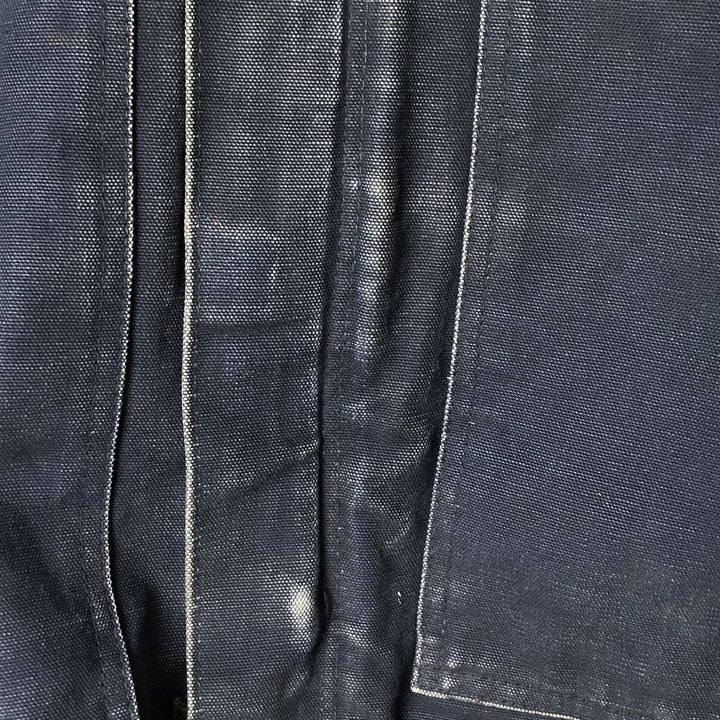 Carhartt Traditional Coat Duck Work Jacket Men's M cotton navy blue type Vintage Second Hand