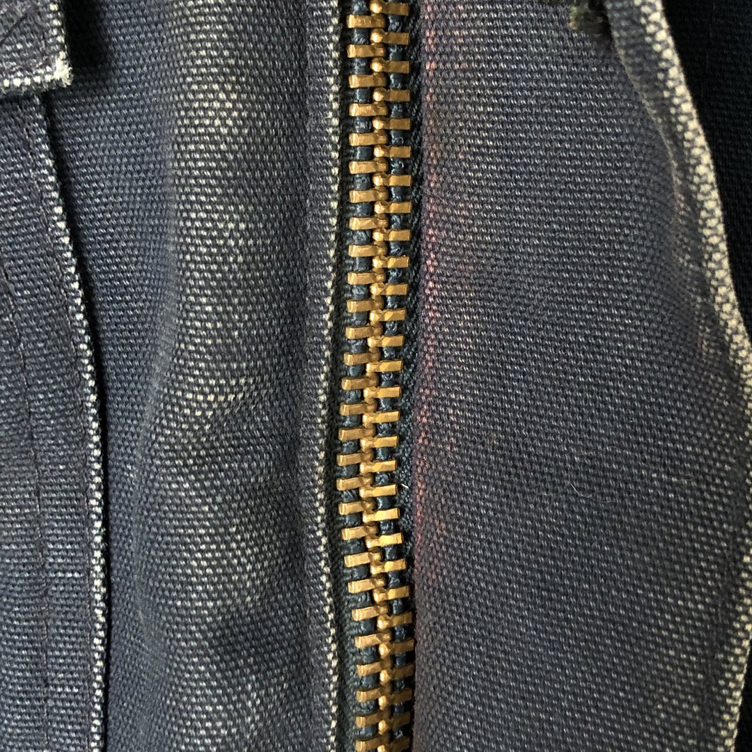 Carhartt Traditional Coat Duck Work Jacket Men's M cotton navy blue type Vintage Second Hand