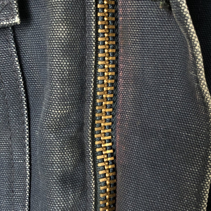 Carhartt Traditional Coat Duck Work Jacket Men's M cotton navy blue type Vintage Second Hand