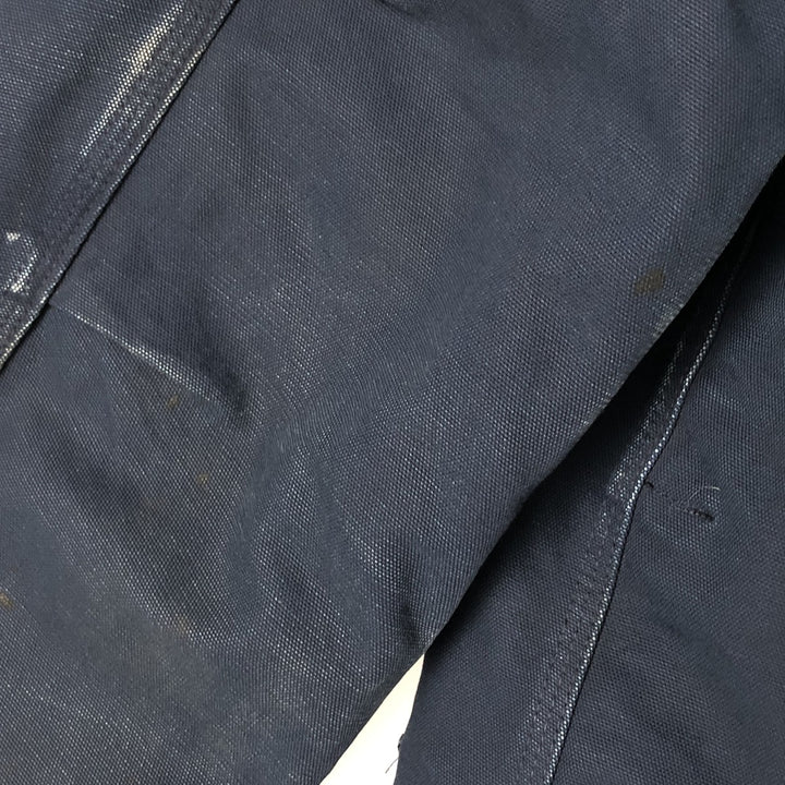 Carhartt Traditional Coat Duck Work Jacket Men's M cotton navy blue type Vintage Second Hand