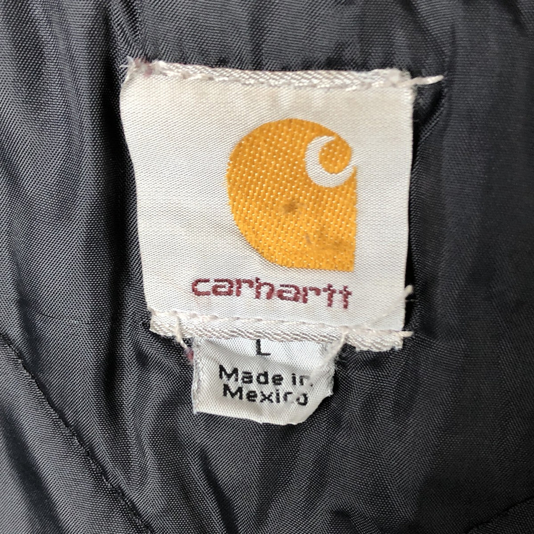 Carhartt Traditional Coat Duck Work Jacket Men's L size cotton brown type Vintage Second Hand