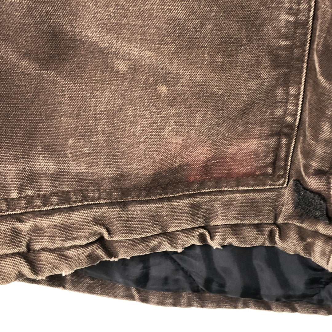 Carhartt Traditional Coat Duck Work Jacket Men's L size cotton brown type Vintage Second Hand