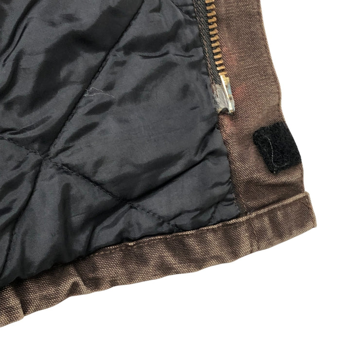 Carhartt Traditional Coat Duck Work Jacket Men's L size cotton brown type Vintage Second Hand