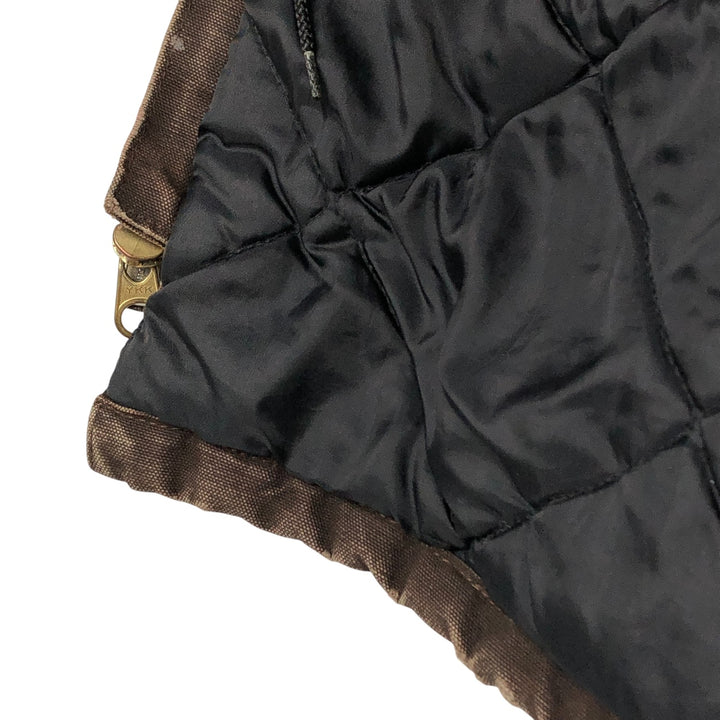 Carhartt Traditional Coat Duck Work Jacket Men's L size cotton brown type Vintage Second Hand