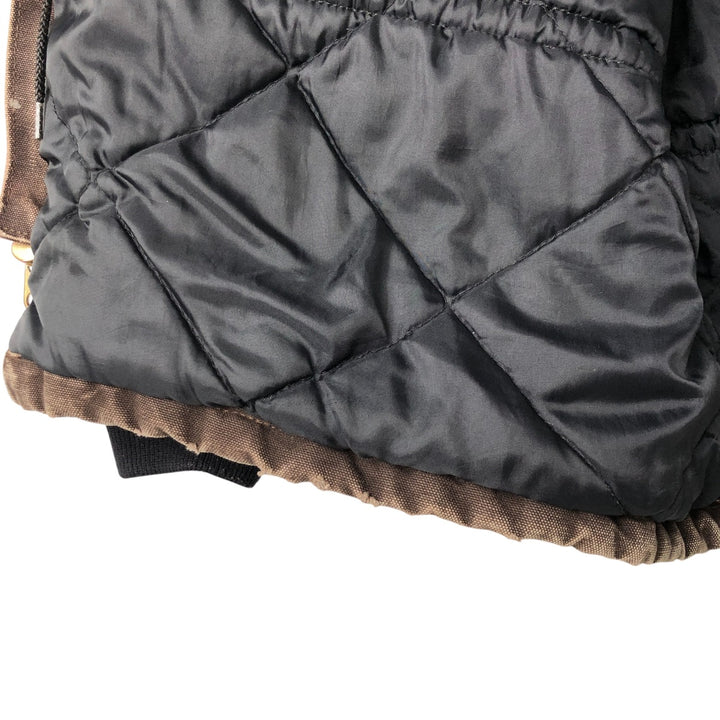 Carhartt Traditional Coat Duck Work Jacket Men's L size cotton brown type Vintage Second Hand