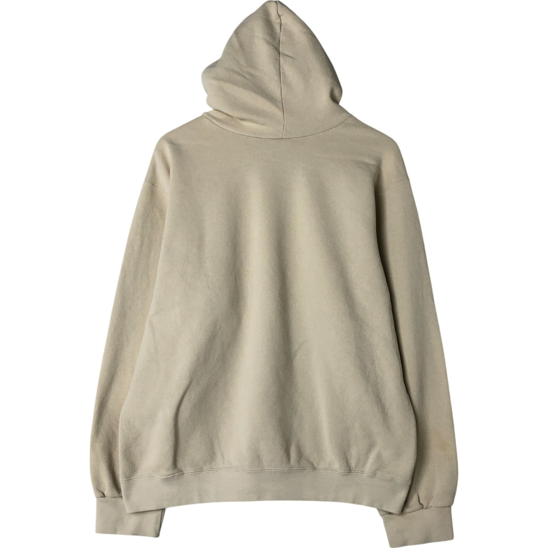 00'S Nike Sweat Pullover Hoodie Men's Size L cotton Beige type Vintage Second Hand